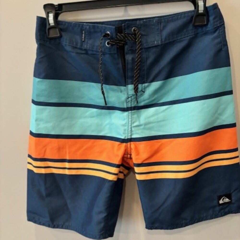 Boys Quicksilver Board Shorts - Size 26/12